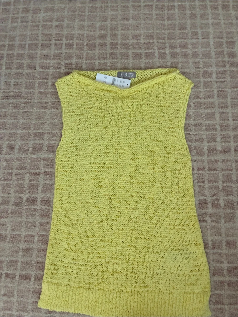 J.Crew new Montauk sweater tank NWT
